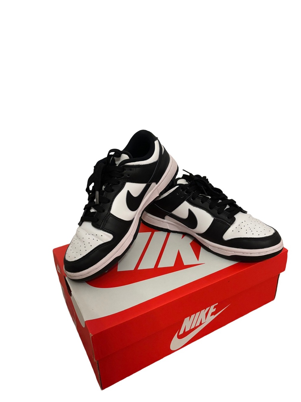 Nike Women’s Black and White Low-Top Sneakers